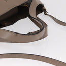 Stella MacCartney Hand Bag Leather 2way Beige Gold 513860 Auth 155498-7