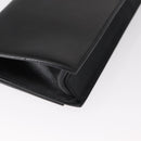 GUCCI Shoulder Bag Leather Black Gold 001 4045 Auth 155502-12