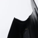 GUCCI Shoulder Bag Leather Black Gold 001 4045 Auth 155502-19