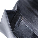 GUCCI Shoulder Bag Leather Black Gold 001 4045 Auth 155502-20