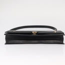 GUCCI Shoulder Bag Leather Black Gold 001 4045 Auth 155502-9