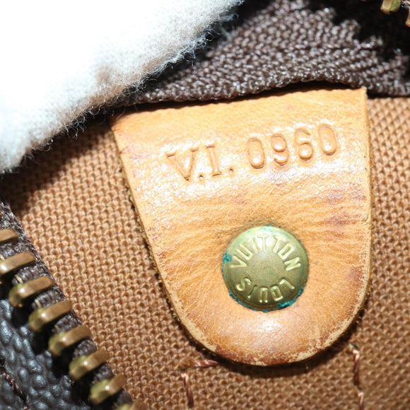 LOUIS VUITTON Monogram Keepall Bandouliere 50 Boston Bag M41416 LV Auth 155506