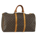 LOUIS VUITTON Monogram Keepall 50 Boston Bag M41426 LV Auth 155514-1