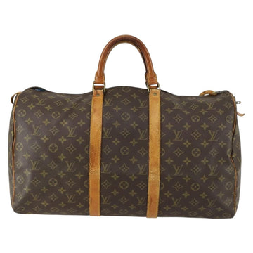 LOUIS VUITTON Monogram Keepall 50 Boston Bag M41426 LV Auth 155514 - 0