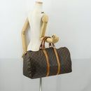LOUIS VUITTON Monogram Keepall 50 Boston Bag M41426 LV Auth 155514-23