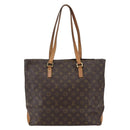 LOUIS VUITTON Monogram Cabas Mezzo Tote Bag M51151 LV Auth 155517-2
