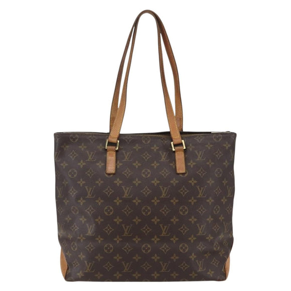 LOUIS VUITTON Monogram Cabas Mezzo Tote Bag M51151 LV Auth 155517
