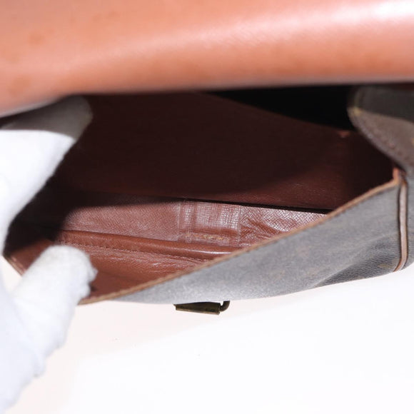 LOUIS VUITTON Monogram Cartouchiere MM Shoulder Bag M51253 LV Auth 155523