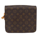 LOUIS VUITTON Monogram Cartouchiere MM Shoulder Bag M51253 LV Auth 155523-2