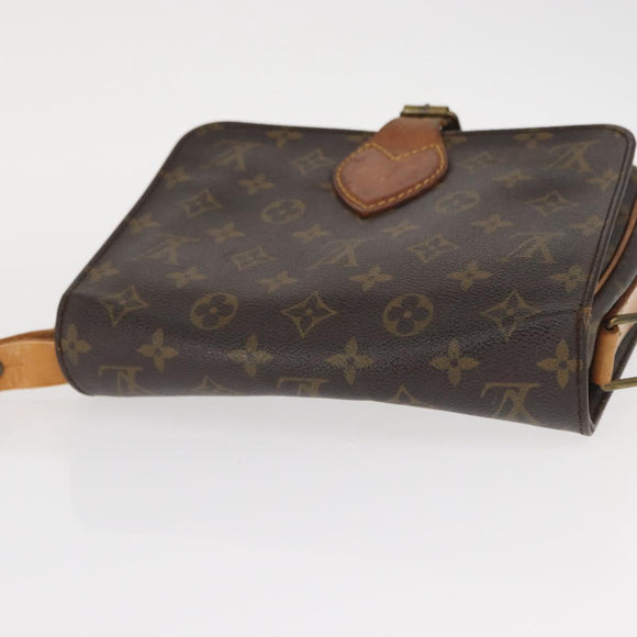 LOUIS VUITTON Monogram Cartouchiere MM Shoulder Bag M51253 LV Auth 155523