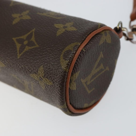 LOUIS VUITTON Monogram Papillon Pouch LV Auth 155531