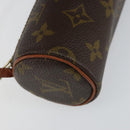 LOUIS VUITTON Monogram Papillon Pouch LV Auth 155531-15