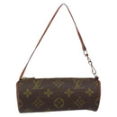 LOUIS VUITTON Monogram Papillon Pouch LV Auth 155531-13