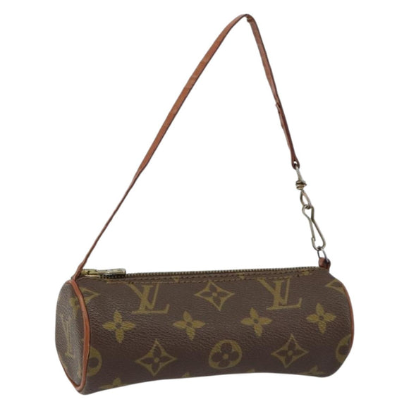 LOUIS VUITTON Monogram Papillon Pouch LV Auth 155533