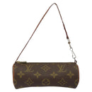 LOUIS VUITTON Monogram Papillon Pouch LV Auth 155533-13