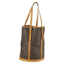 LOUIS VUITTON Monogram Bucket GM Shoulder Bag M42236 LV Auth 155534-1