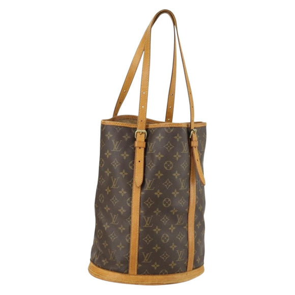 LOUIS VUITTON Monogram Bucket GM Shoulder Bag M42236 LV Auth 155534