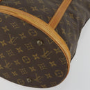 LOUIS VUITTON Monogram Bucket GM Shoulder Bag M42236 LV Auth 155534-10