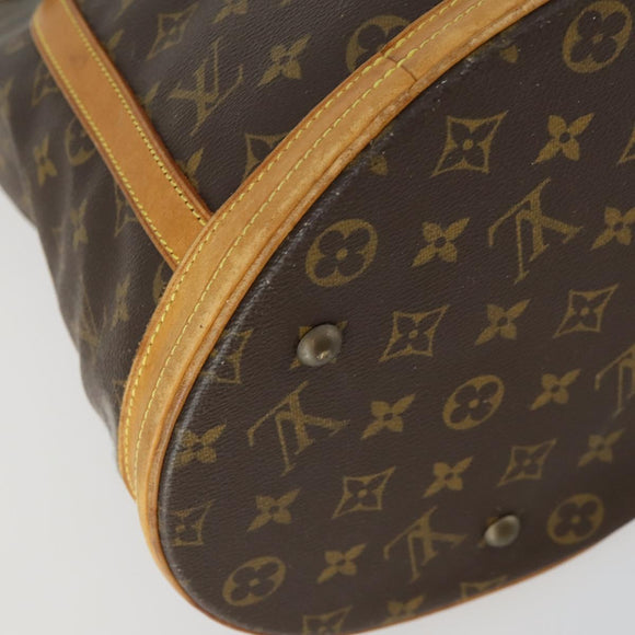LOUIS VUITTON Monogram Bucket GM Shoulder Bag M42236 LV Auth 155534