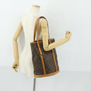 LOUIS VUITTON Monogram Bucket GM Shoulder Bag M42236 LV Auth 155534-21