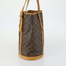 LOUIS VUITTON Monogram Bucket GM Shoulder Bag M42236 LV Auth 155534-5