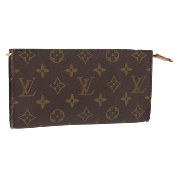 LOUIS VUITTON Monogram Bucket GM Accessory Pouch LV Auth 155535
