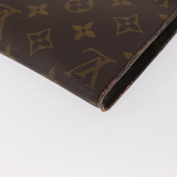 LOUIS VUITTON Monogram Bucket GM Accessory Pouch LV Auth 155535