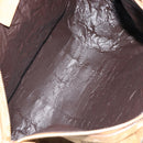 GUCCI GG Canvas Sherry Line Hand Bag Beige Gold 000 0846 Auth 155543-16