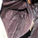 GUCCI GG Canvas Sherry Line Hand Bag Beige Gold 000 0846 Auth 155543-20