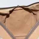 GUCCI GG Supreme Web Sherry Line Boston Bag PVC Beige 116 02 007 Auth 155547-18