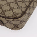 GUCCI GG Supreme Shoulder Bag PVC Beige Gold 007 115 6423 Auth 155550-10