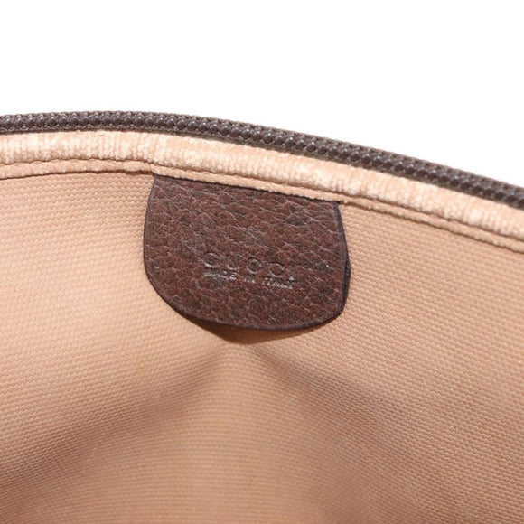 GUCCI GG Supreme Shoulder Bag PVC Beige Gold 007 115 6423 Auth 155550