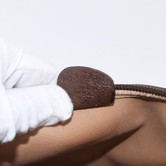 GUCCI GG Supreme Shoulder Bag PVC Beige Gold 007 115 6423 Auth 155550