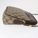 GUCCI GG Supreme Shoulder Bag PVC Beige Gold 007 115 6423 Auth 155550-4