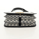 GUCCI Interlocking GG Supreme Shoulder Bag PVC Navy Gold Auth 155554V-9