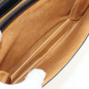 GUCCI Interlocking GG Supreme Shoulder Bag PVC Navy Gold Auth 155554V-20