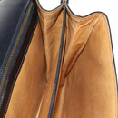 GUCCI Interlocking GG Supreme Shoulder Bag PVC Navy Gold Auth 155554V-21