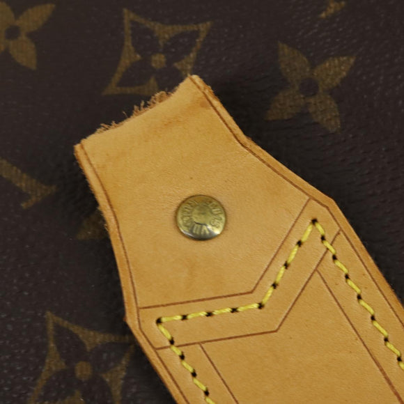 LOUIS VUITTON Monogram Sac Polochon 65 Boston Bag 2way M41222 LV Auth 155564