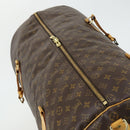 LOUIS VUITTON Monogram Sac Polochon 65 Boston Bag 2way M41222 LV Auth 155564-6
