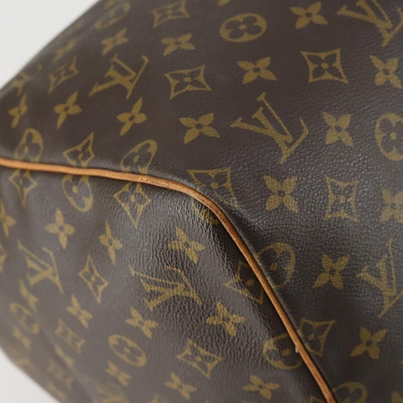 LOUIS VUITTON Monogram Keepall 55 Boston Bag M41424 LV Auth 155566V
