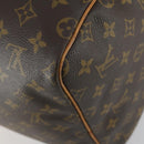 LOUIS VUITTON Monogram Keepall 55 Boston Bag M41424 LV Auth 155566V-17