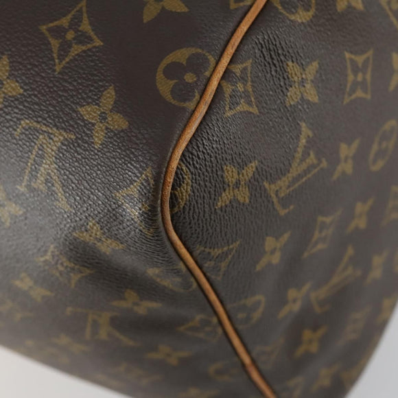 LOUIS VUITTON Monogram Keepall 55 Boston Bag M41424 LV Auth 155566V