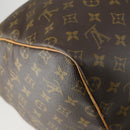 LOUIS VUITTON Monogram Keepall 55 Boston Bag M41424 LV Auth 155566V-18