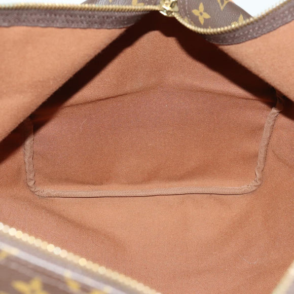 LOUIS VUITTON Monogram Keepall 55 Boston Bag M41424 LV Auth 155566V