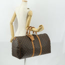 LOUIS VUITTON Monogram Keepall 55 Boston Bag M41424 LV Auth 155566V-24