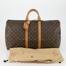 LOUIS VUITTON Monogram Keepall 55 Boston Bag M41424 LV Auth 155566V-12