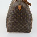 LOUIS VUITTON Monogram Keepall 55 Boston Bag M41424 LV Auth 155566V-4