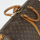 LOUIS VUITTON Monogram Keepall 55 Boston Bag M41424 LV Auth 155566V-6