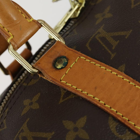LOUIS VUITTON Monogram Keepall 50 Boston Bag M41426 LV Auth 155568