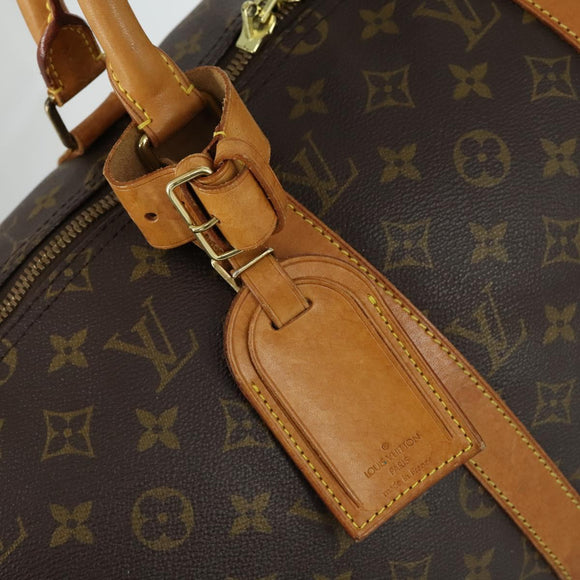LOUIS VUITTON Monogram Keepall 50 Boston Bag M41426 LV Auth 155568